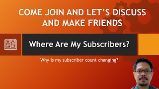 LIVE STREAM: Why Subscribers Count Keeps Changing?