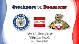 Match Preview | Stockport County vs Doncaster Rovers - 04.03.2023