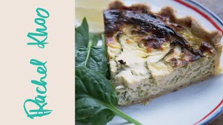 Rachel Khoo's Caraway and cabbage quiche