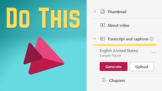 How to Manage Transcripts using Stream on SharePoint (New Stream)