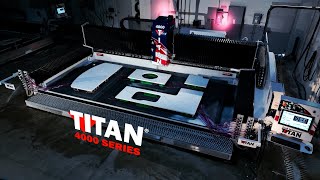 TITAN 4000 CNC Router Series | Only a TITAN Shapes Greatness