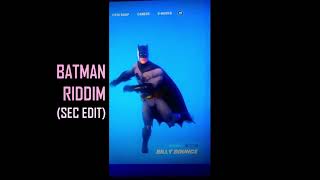 (sec edit) - Batman Riddim