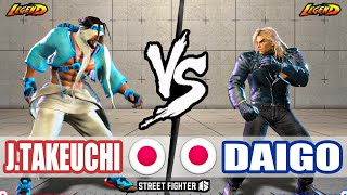 SF6 ➤ John Takeuchi (Rashid) VS Daigo (Ken)【Street Fighter 6】