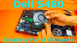 Dell Latitude 5480 | Fan Cleaning & Thermal RE-paste