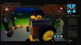 Jugando a LEGO Fortnite