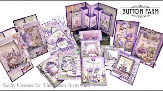 Ciao Bella Morning in Provence Card Kit Reveal for The Button Farm Club