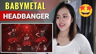 FIRST TIME REACT-BABYMETAL // HEADBANGER!! 「ヘドバンギャー!! | REACTION