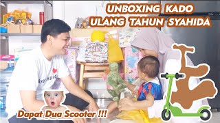 Unboxing Kado Ulang Tahun Syahida | First Birthday