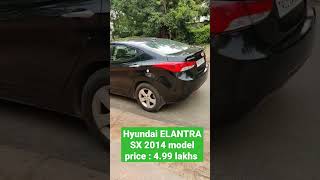 hyundai elantra sx AT diesel price : 4.99 lakhs