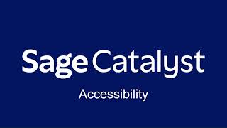 Sage Catalyst VitalSource User Guide 4: Accessibility