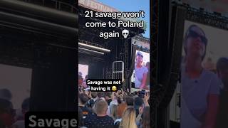 21 SAVAGE 😅 #21savage #concert #shortvideo #short #shorts #music #viral #artist #fyp #fy