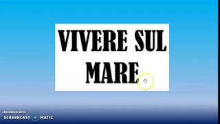 Vivere sul mare - storia classe quarta