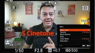 بروفايل مش محتاج تعديل لتصوير الفيديو وطريقة ظبط اعداداته S CINETONE