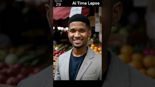 Aging Time-Lapse of Ai Usher Look Alike #shorts #usher