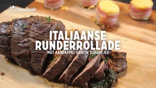 Italiaanse runderrollade