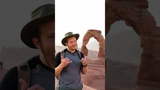 Delicate Arch at Sunrise! @ Arches National Park #archesnationalpark #delicatearch #utah