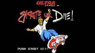 Title Screen, from Skate or Die! (Extended)