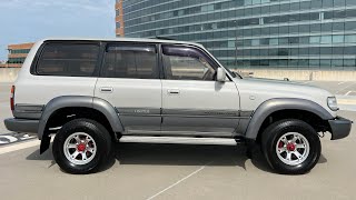 1995 Toyota Land Cruiser Turbo-diesel 1HD-FT walk around