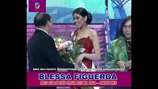 SPOTTED | PHILIPPINES' BLESSA FIGUEROA DURING THE MISS PACIFIC INTERNATIONAL '24 3RD RUNNER UP