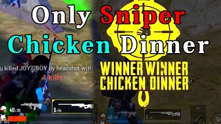 #Short 25 | Sniper Only Challenge AWM - Pubg Mobile Hindi Game Play  | Blasti Gaming