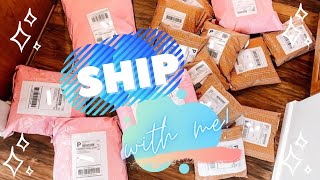 Ship with me! What Sold on Ebay, Poshmark & Mercari// Full Time Reseller