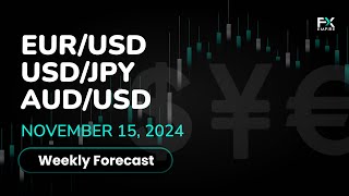 EUR/USD, USD/JPY, AUD/USD Weekly Price Forecast: Euro, Yen, Dollar Technical Analysis (Nov 18-22)