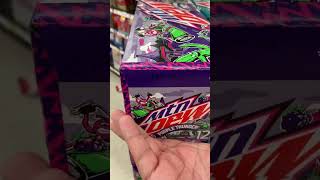 Found Mountain Dew Purple Thunder 12 pack cans