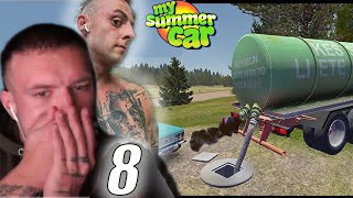 RESTT a MAŤO - My Summer Cars online | Zarábanie penazí | Pokuty a vezenie? Deň 8- celý záznam