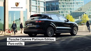 Nuevo Porsche Cayenne Platinum Edition: Puro estilo