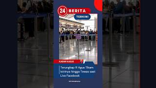 Terungkap Agus Tikam Istrinya hingga Tewas saat Live Facebook#viralshort#pembunuhanberencana