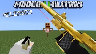 Best Gun?? | Modern Military Showcase MCPE/MCBE 1.21+