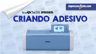 SCANNCUT SDX225 | Criando adesivo com rolo alimentador