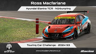 iRacing - 24S3 - Hyundai Elantra TCR - Touring Car Challenge - Nürburgring - RM