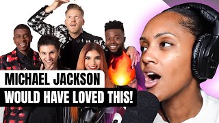 THIS MADE ME CRY!! | Pentatonix | Evolution of Michael Jackson (REACTION)