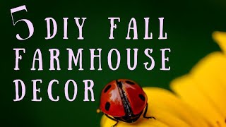 Easy Autumn DIYs: Fall Decor Crafts & Gifts