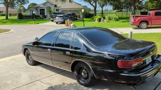 I installed a Setina PB100 push bar on my 1996 Chevy Caprice