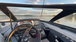 Sunset Cruise on Our Scarab 215 Jet Boat | Scenic Evening on the Water