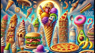 Top 5 Most Bizarre Food World Records Ever! 🍕🌶️🍦