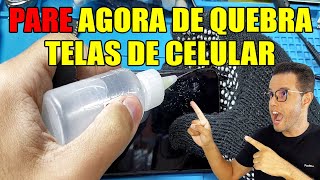 Como Descolar Qualquer Tela de Celular Sem Quebrar