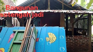 dailyvlog ||bangunan rumah sederhana setengah jadi||