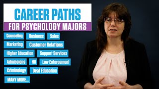 Career Opportunities for Psychology Majors