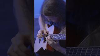 The solo from Groove Pursuit! #7string #acoustic #fingerstyle #guitar