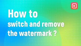 How to remove the watermark? (FotoPlay Tutorial)