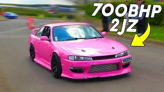 Modified Cars Leaving UK's Biggest Japanese Car Show! - JapFest 2023!