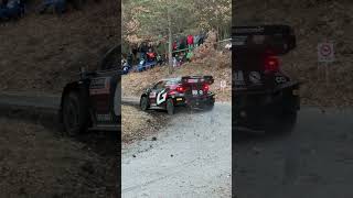 Ogier WRC Rallye Monte Carlo 2024 Shakedown Yaris Rally1