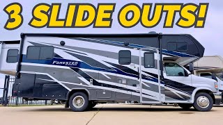 3 slide-outs on an RV under 30ft! 2024 Forest River Forester 2501TS