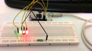 Aery32 AVR32 Development Board demonstration