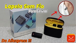 Microfone Lapela Custo Benefício Da Aliexpress !!! YAIUZGOO J20 | Unboxing | O Melhor !!!