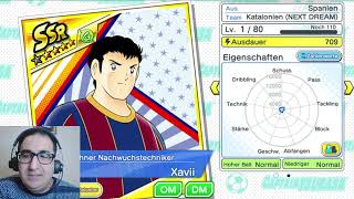 Captain tsubasa Dream Team Xavii صفر تا صد قوی کردن یک بازیکن