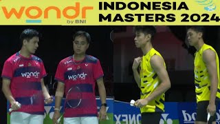 Hidayat/RAMBITAN (INA) VS Marvino/Wijaya (INA) | Quarterfinal Indonesia Masters 2024